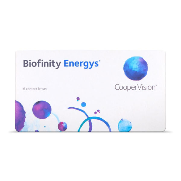 Εικόνα για Biofinity Energys 6τμχ CooperVision – Μηνιαίοι Φακοί Επαφής Μυωπίας